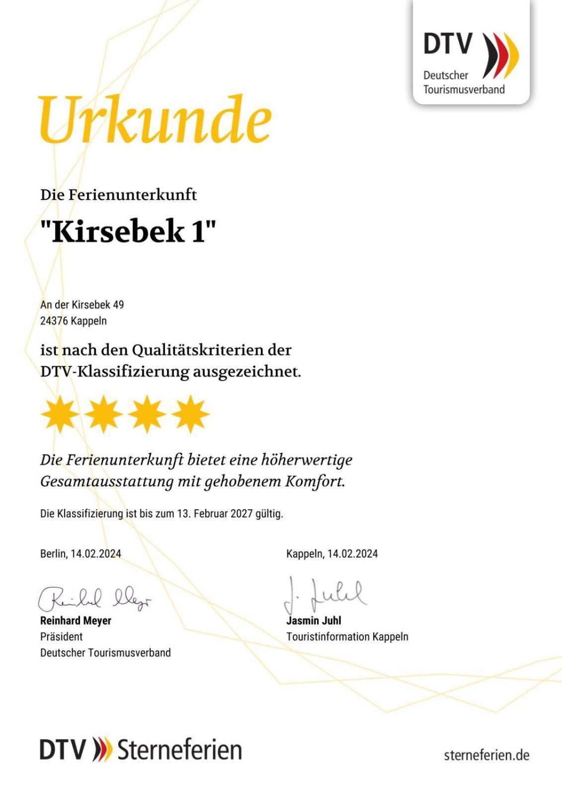 Apartments Kirsebek Kappeln Dış mekan fotoğraf